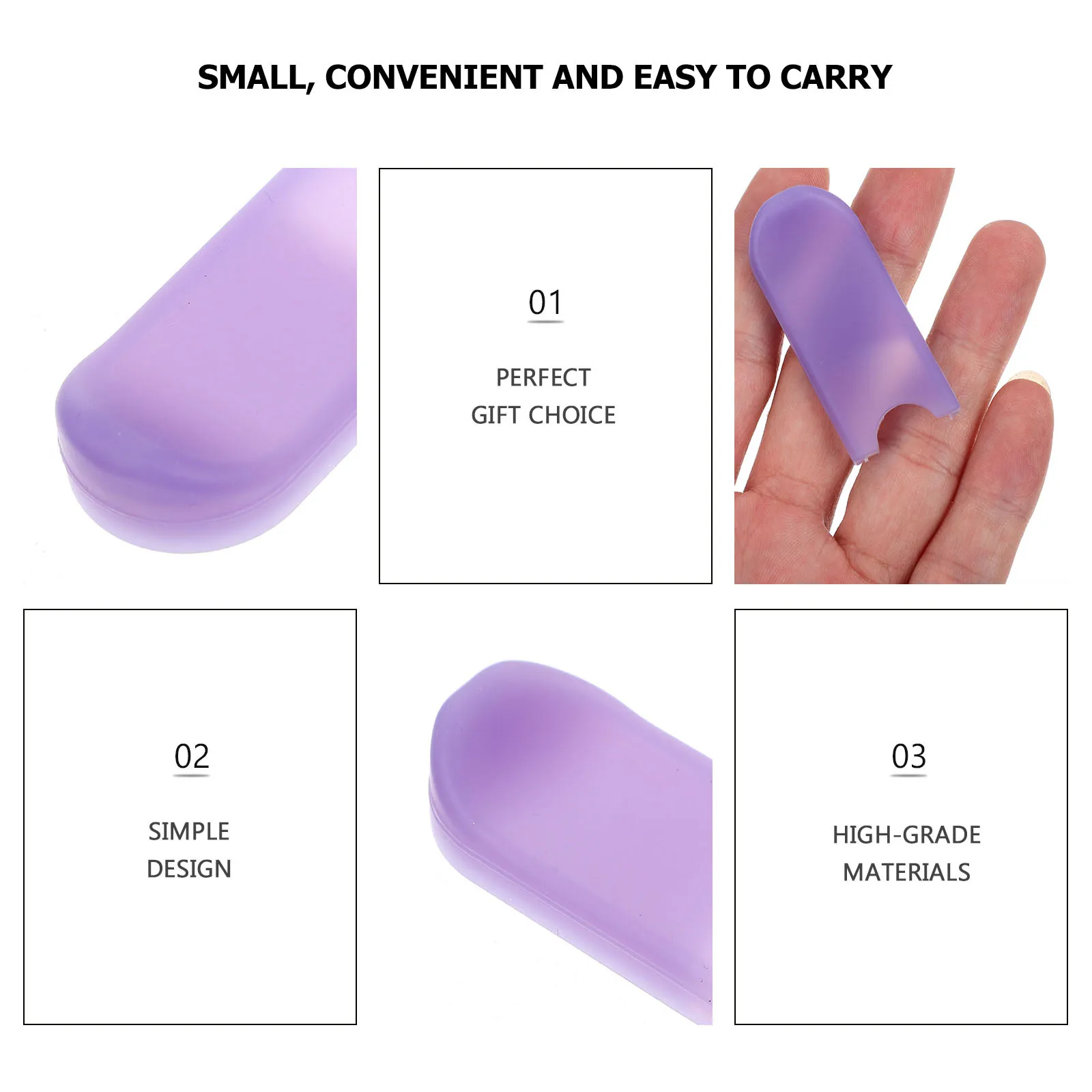 

2Pcs Saxophone Thumb Protector Unique Design Soft Comfortable Anti Slip Wear Resistant Instruments Accessories
