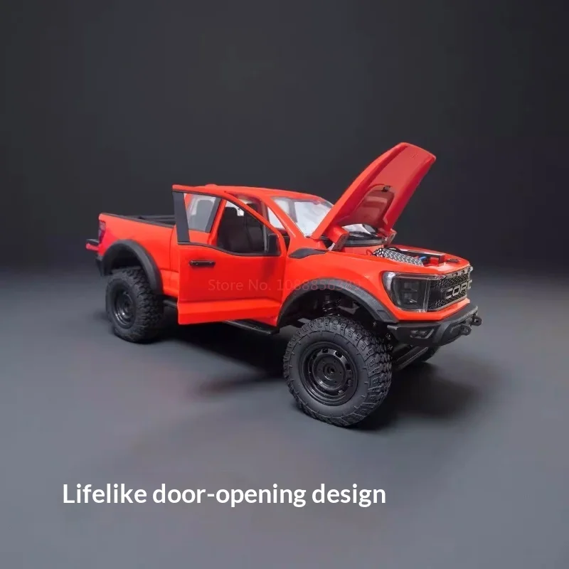 Hongxing Nuovo F-150 RC Auto Scala 1:12 4WD Fuoristrada Pickup Full Metal Gearbox Realistico Porte Aperte Cruise Control Veicolo RC