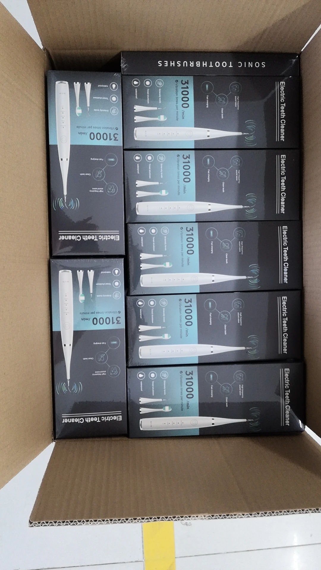 

VIP-100pcs black toothbrush heads