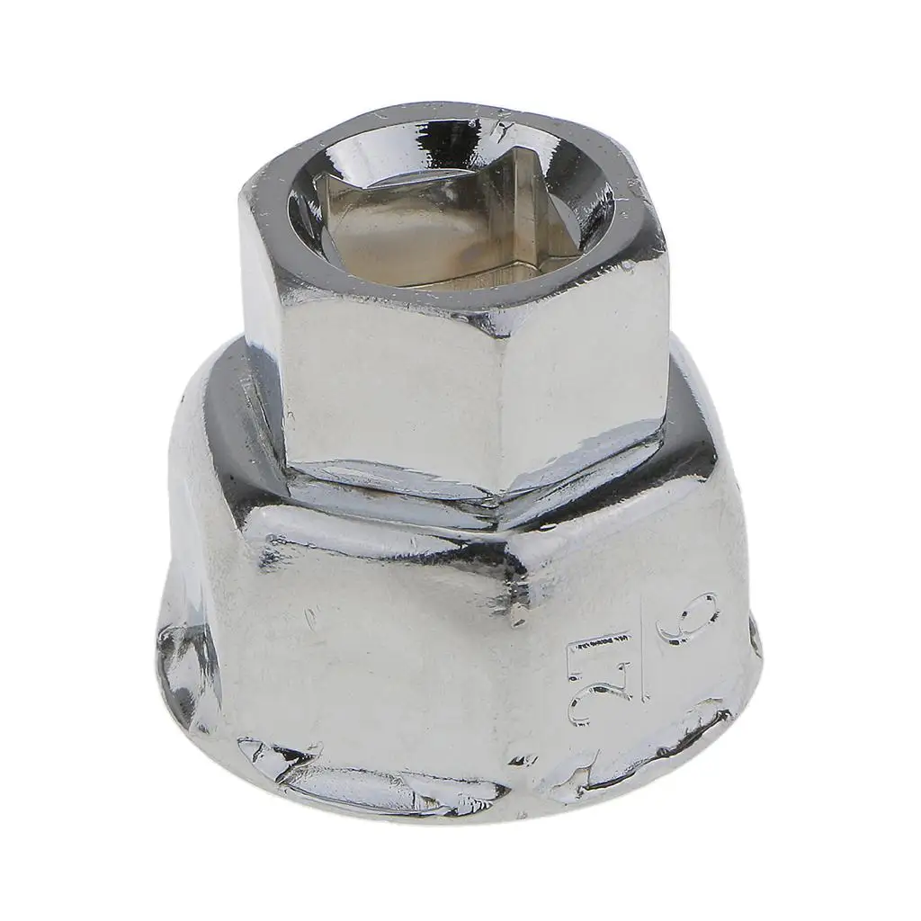 Hex Drive 27mm Oil Filter Wrench Stainless Steel Filter Removal Tool for Garage Repair and Car Care