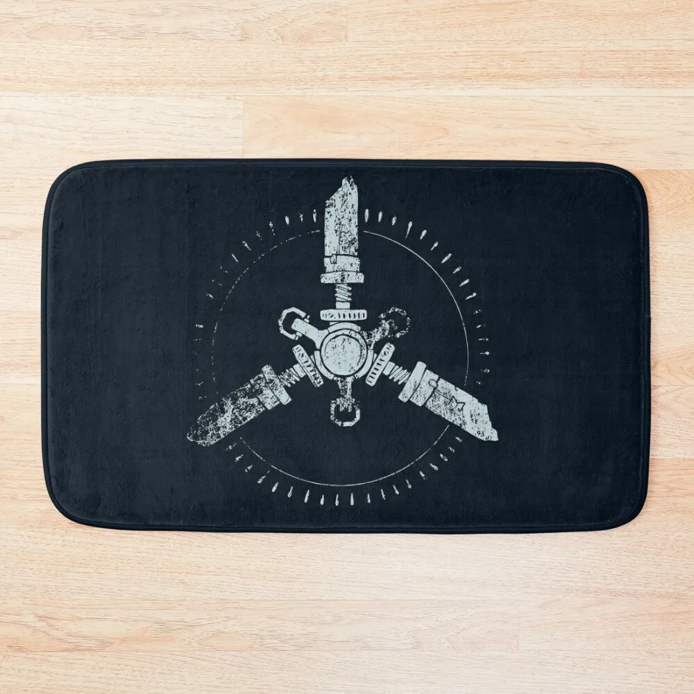 

Bonecharm distressed design Bath Mat Kitchen Carpet Bedroom Carpet External Entrance Doormat Entrance Door Mat