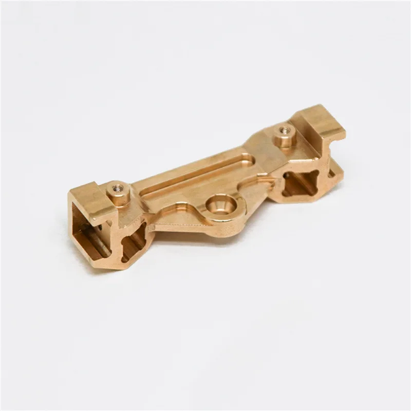 

AS96-2X Metal Brass Front Bumper Mount For 1/10 YK4102 YK4103 1/8 YK4082 Yikong RC Crawler Car Upgrade Parts Accessories