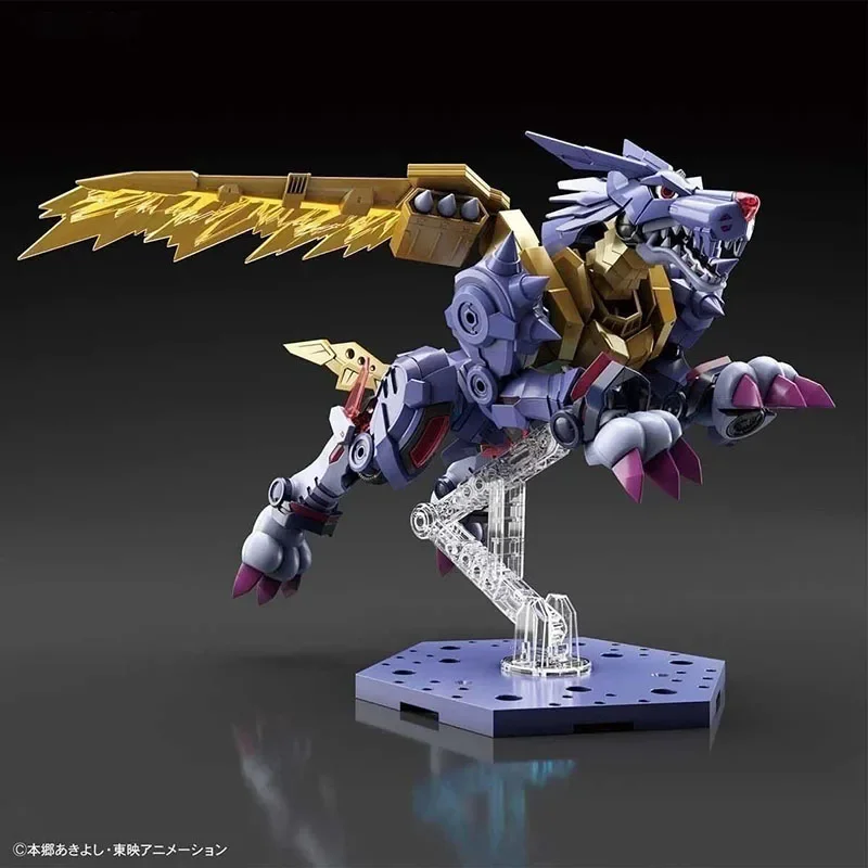 IN STOCK BANDAI ORIGINAL FRS PLASTIC MODEL KIT METALGARURUMON Anime Action Figure Assembly Model Toys Collectible Model  Gifts