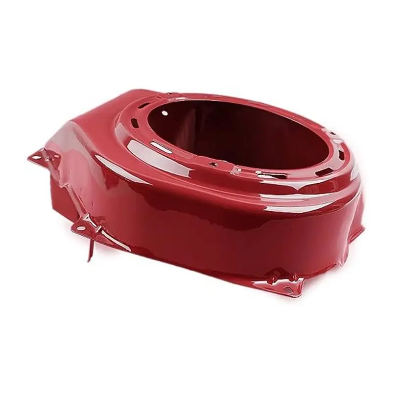 ABVJ-Starter Cooling Fan Cover Guard For Honda GX390 GX340 188F 5Kw 6.5Kw 11HP 13HP Generator Water Pump,Red