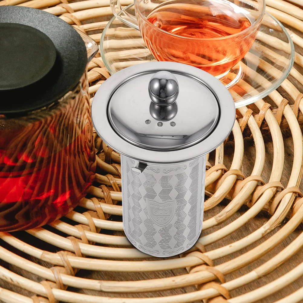 

Tea Filter Strainer Fine Mesh Stainless Steel Infuser for Loose Tea Wide Application Home Office Strainer for Teapot