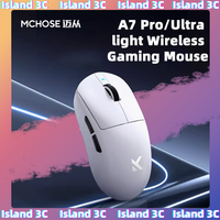 MCHOSE A7 Pro Ultra Series 8000Hz Wireless Gaming Bluetooth Mouse 2.4G PAW3395 Esport Cordless PC Laptops Accessories