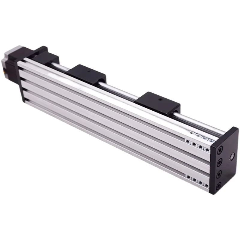 double optical axis ball screw positive and negative teeth left and right rotation guide rail module two-way forward and reverse