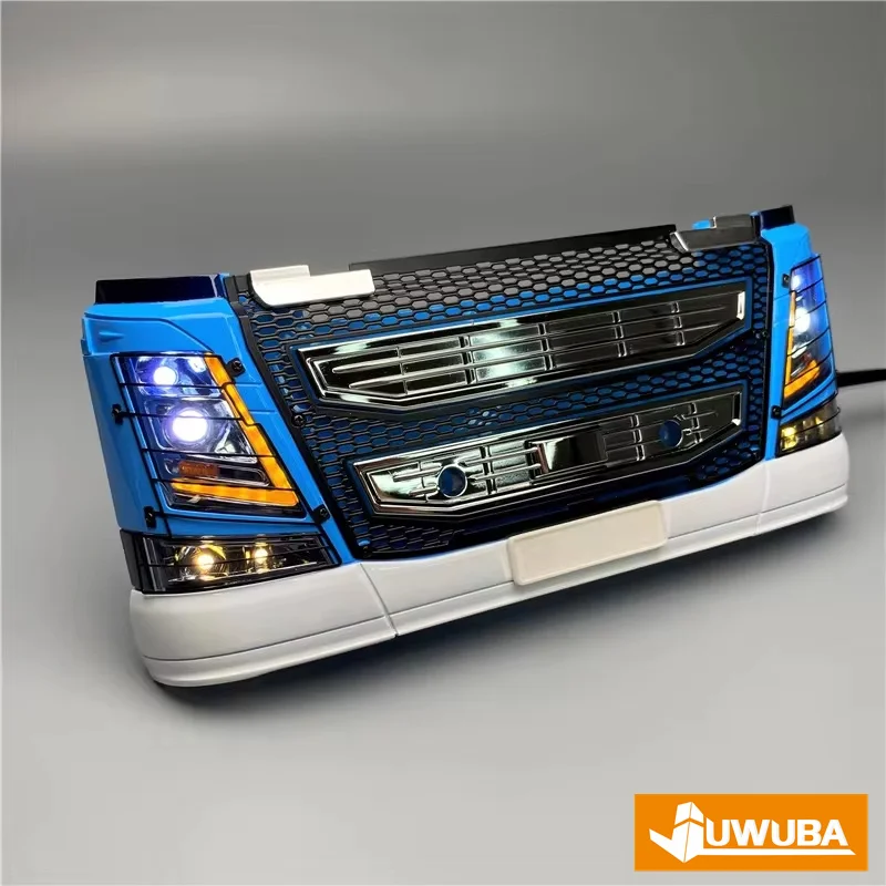 FH16 750 Headlight LED 5V Lighting System Lamp Headlamp For 1/14 Tamiya FH16 750 For MFC-01 MFC-03 RC Tractor Truck Accessories