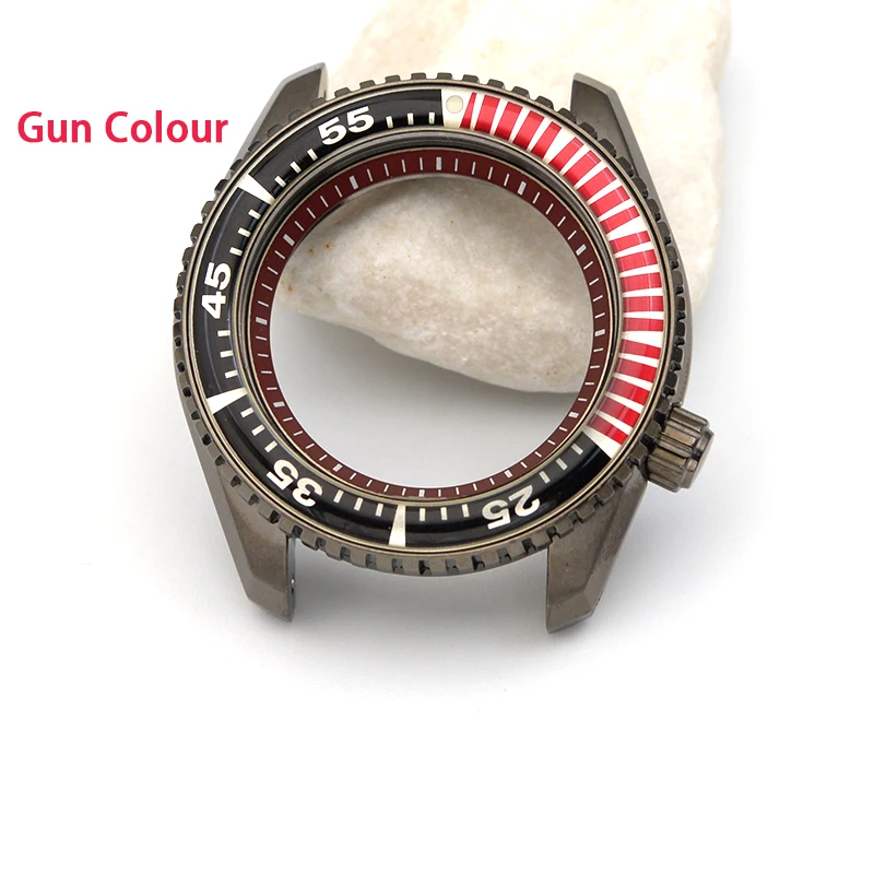 Mod Watch Case 28.5mm Dial Transparent Case Back 200M Waterproof Compatible With NH35 NH36 7S 4R Japanese Automatic Movement