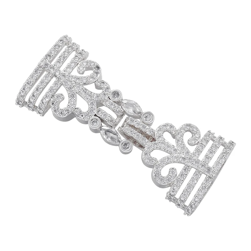 Verschiedene Haken für Schmuckherstellungszubehör, DIY-Haken, Zubehör, Zirkonia-Verbinder für Armbänder: VK163 – Detail 12