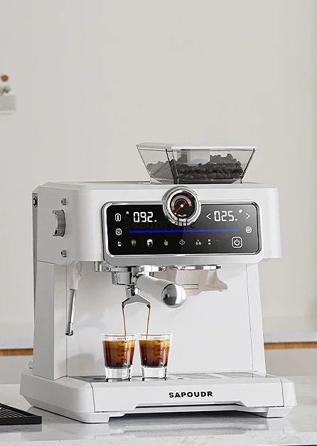 

Automatic bean grinding, espresso machine, milk foam touch screen grinding machine