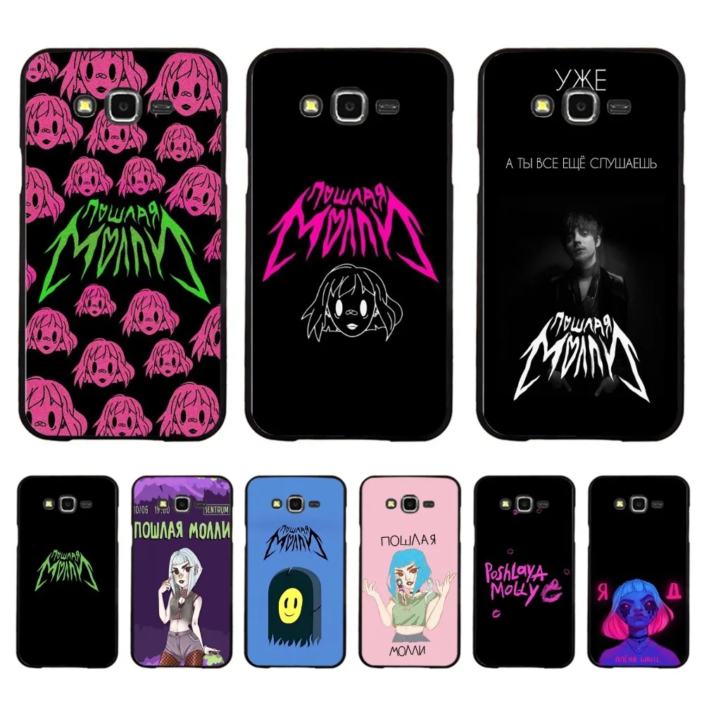 P-Poshlaya M-Molly Band Phone Case For Samsung J 7 plus 7core J7 neo J6 plus prime J6 Mobile Cover