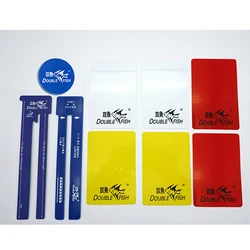 Double Fish-Kit d'outils d'arbitre, ensemble de sacs pour jeu officiel de tennis de table, de ping-pong, 401 original