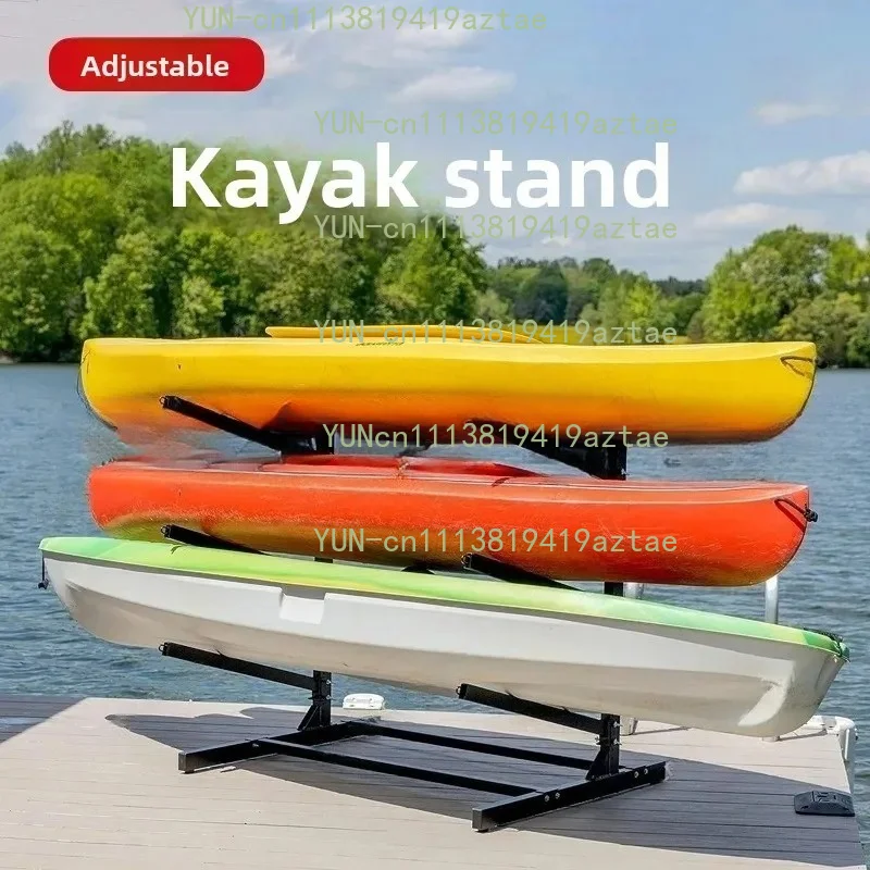 Thickened Detachable Floor-to-Ceiling Kayak Hard Boat Surfboard Storage Display Rack