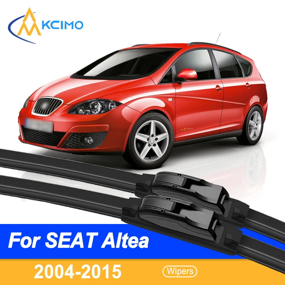 

For SEAT Altea 2004-2015 car front wiper blades - All-weather silent wiper exterior accessories 2 pieces