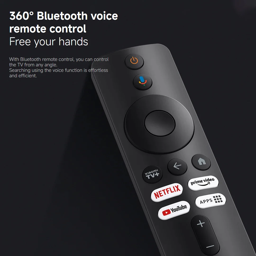 الإصدار العالمي من Xiaomi TV Stick 4K 2nd Gen 2GB RAM 8GB ROM BT5.2 Dolby Vision HDR10 + Wi-Fi 6 TV Dongle وسائط تيار محمول