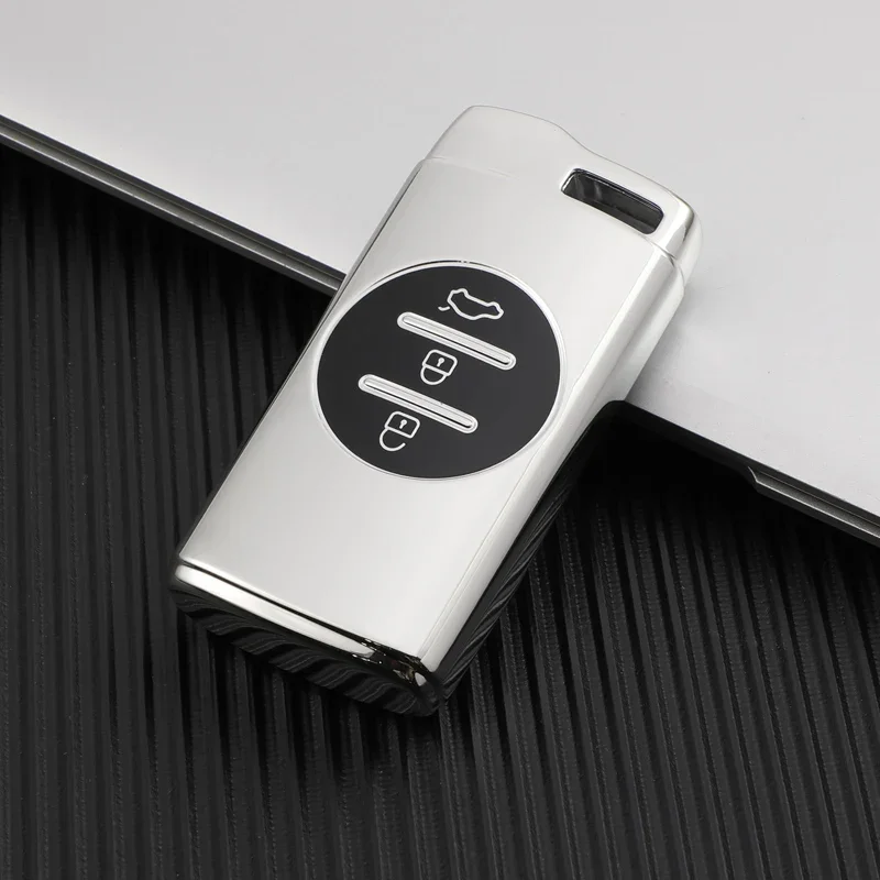 

TPU Car Key Case Holder Auto Key Cover Shell Fob Protector for Chery Tiggo 8 Arrizo 5 7 Pro EQ7 5x 3x Tiggo 7 Pro Gx Accessories