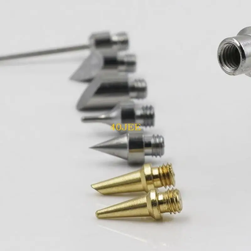 40JE Multiple Purpose Metal Tip Accessories Pack Soldering bijlage TEMPERATUURNEER VOOR GASVERDIENING SLODERING TROG.