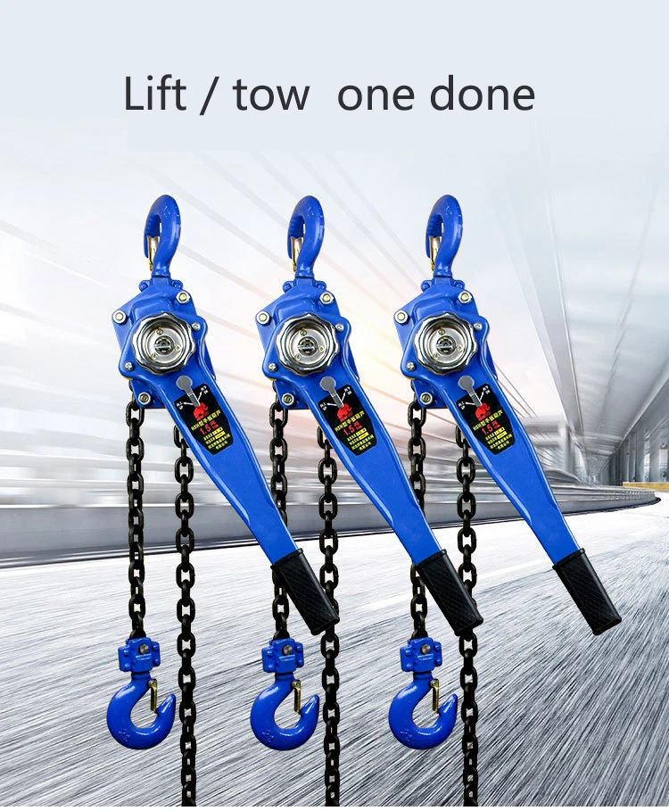 2 Ton Manual Hand Lever Chain Hoist Hand Chain Block For Sale Hand Pulling Lever Block Manual Chain Hoist