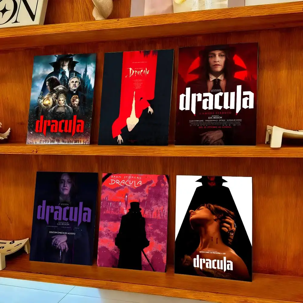 D-Dracula Poster HD Art Sticky Wall Waterproof Paper Print Living Room Bedroom Bar Cafe Art Painting Decoration Ideal Gift