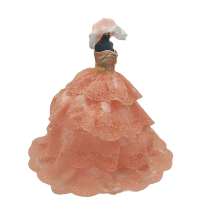 Neue jahr Weihnachten/geburtstag geschenk für kinder 2 sets = kleidung anzug für ken puppe + rosa hochzeit kleid mit schleier für barbie puppe