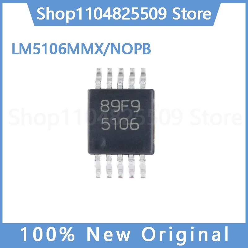 (5~30pcs) pcs 100% Original New LM5106MMX/NOPB — VSSOP-10, 100V Half-Bridge Gate Driver IC