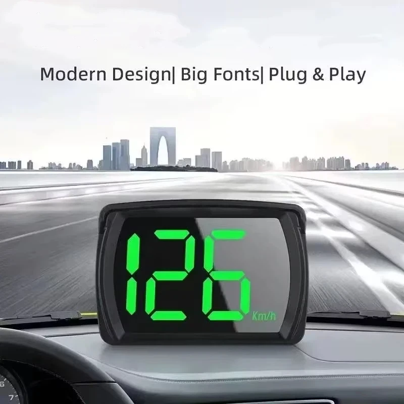 Y03 Car GPS Head-Up Display Universal Digital Speedometer Projector Kmh Mph Font Speed Meter Displayer Electronic Part
