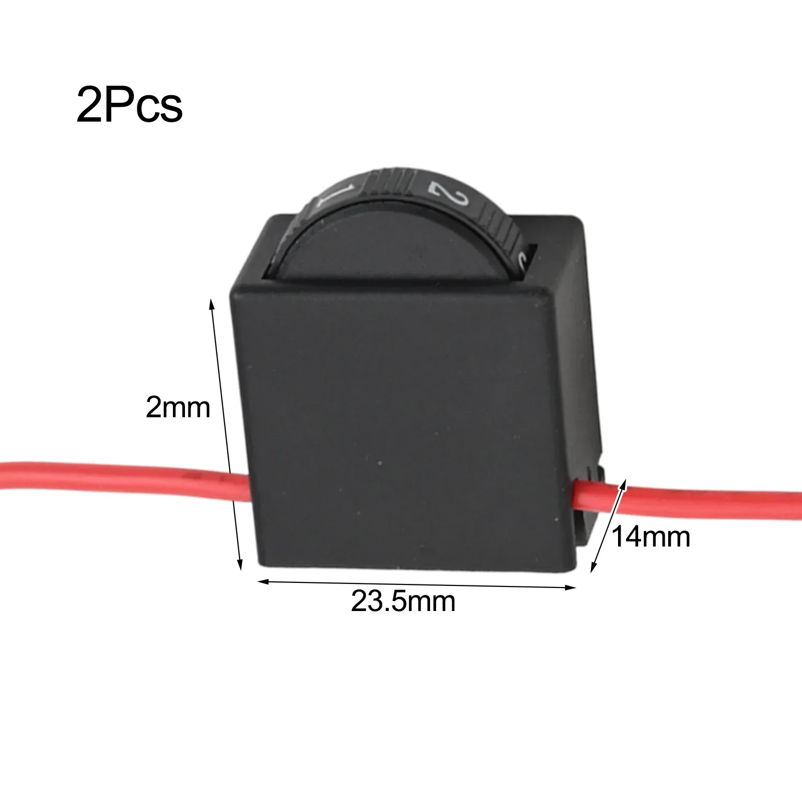 Power Tools Speed Control Switch Speed Controller Switch Black Electric Angle Grinder Rated Heating Current: 12 (A)