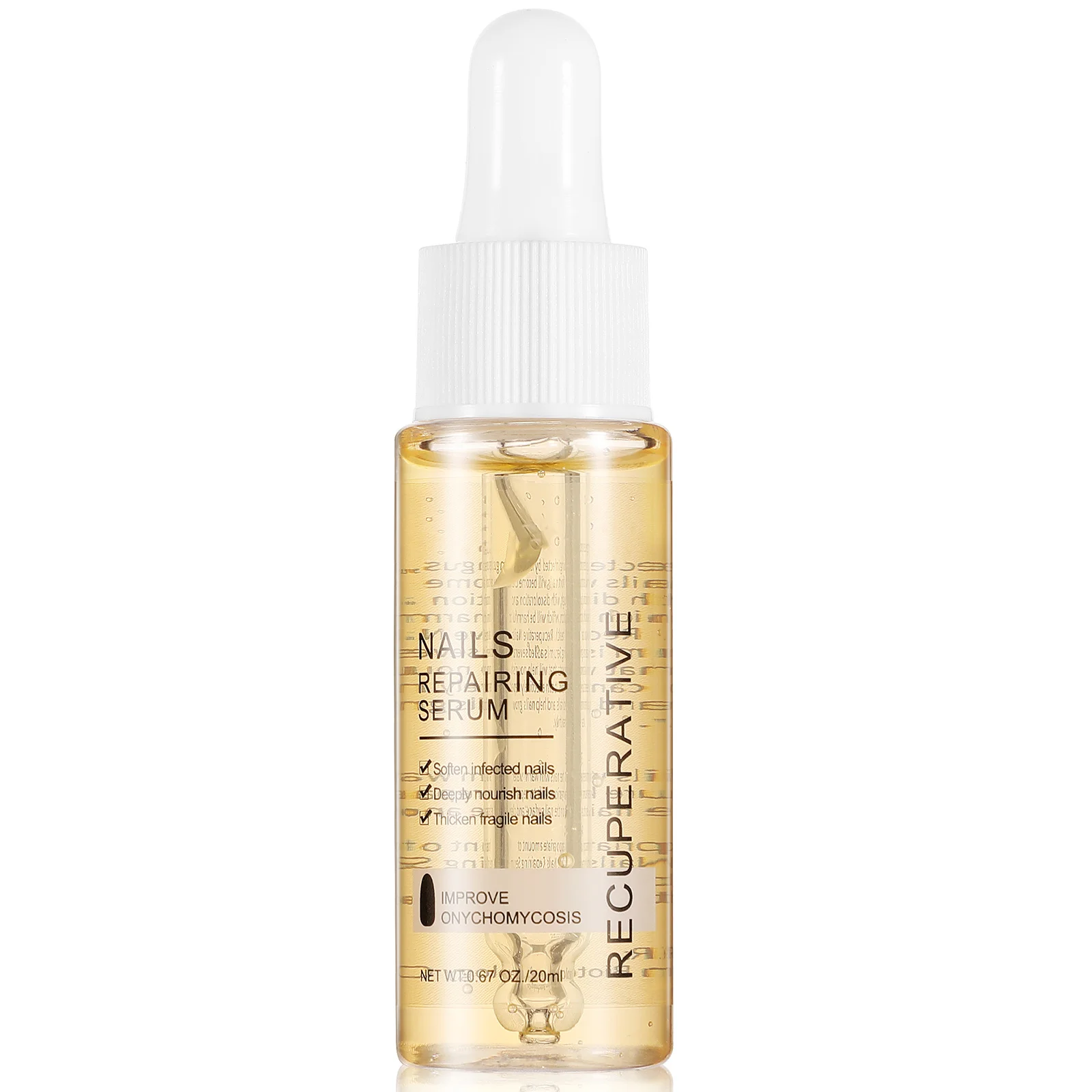 

Nail Repair Liquid Chinese Herbal Solution for Softening Moisturizing Anti Fungal Nail Treatment Serum Healthy Portable