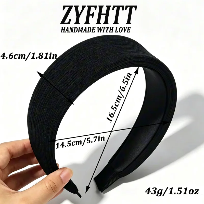 عصابة رأس ZYFHTT ذات لون موحد - مراجعة Women Fashion Hair Style وسعره