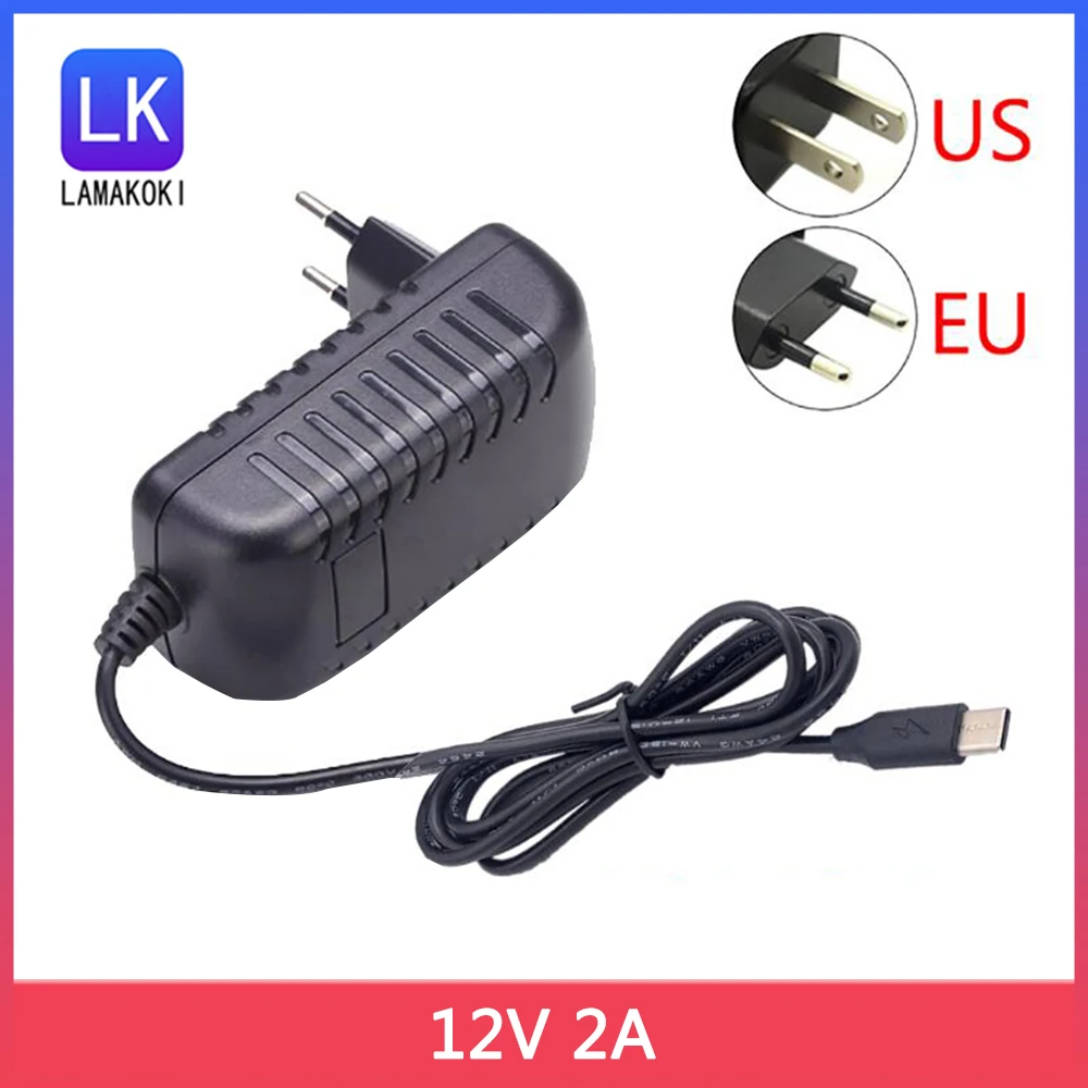 

12V 2A Power Adapter Charger for CHUWI Hi13 Apollo Lapbook Pro 14" SurBook Mini Surbook12.3 inch Cube MIX Plus Teclast F5 F5R