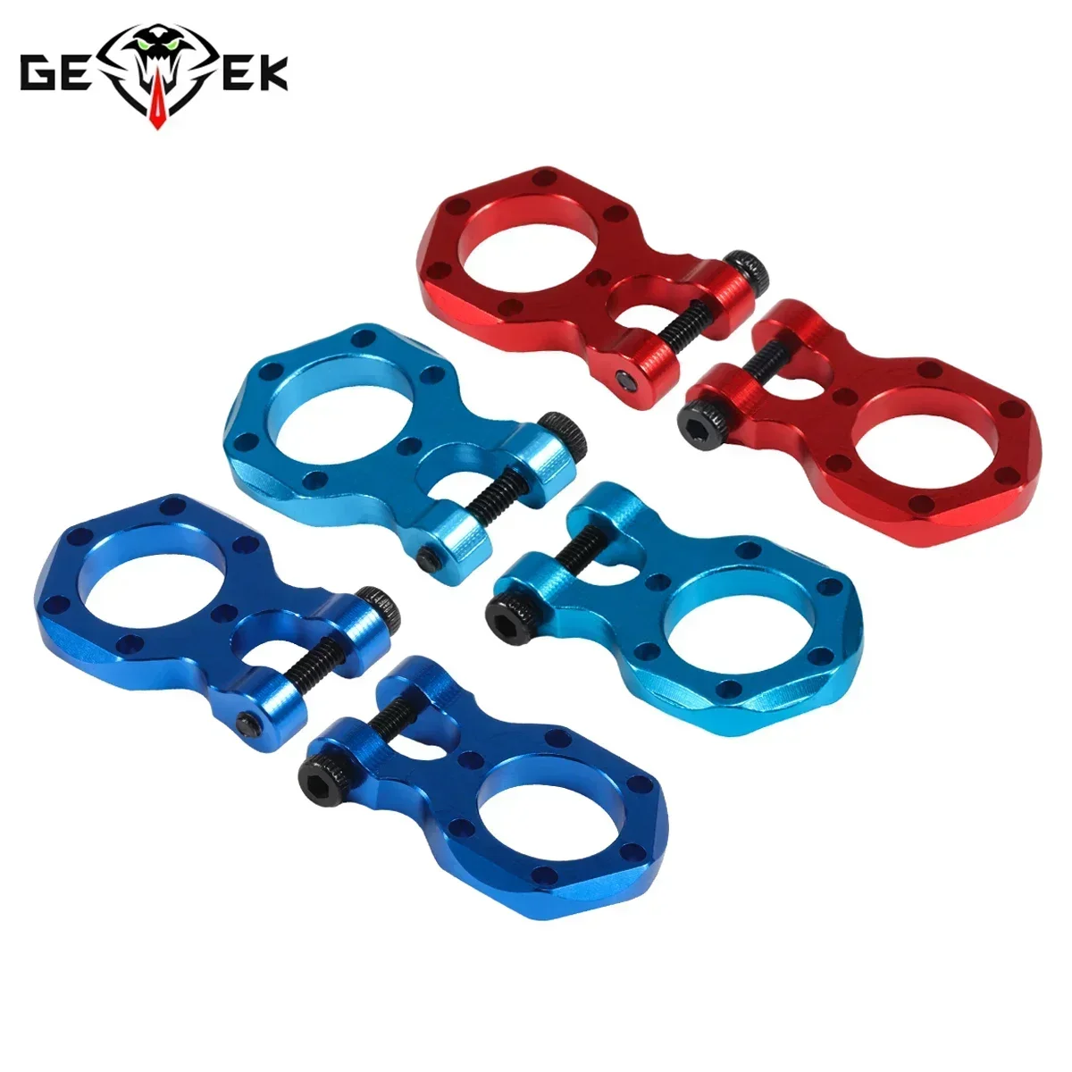Aluminum CNC RC Tow Hook Scale Winch Bumper D-ring for 1/10 RC Crawler SCX10 Wrangler Gladiator TRX4 Element Enduro TF2 D90 CC01