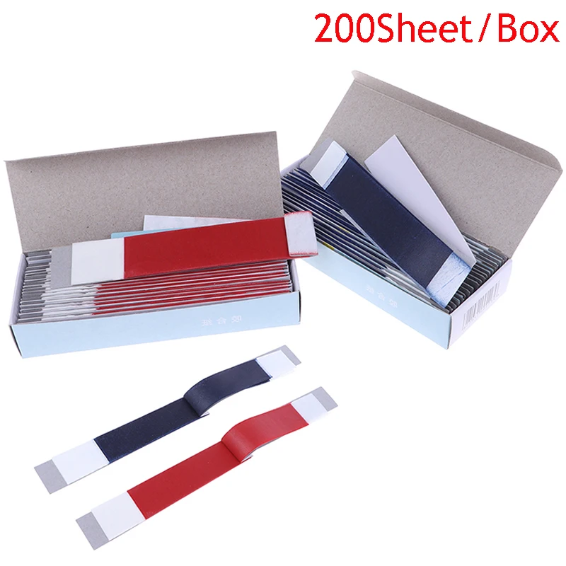 200Sheet/Box Dental Dentista Articulating Paper Blue Strips Whitening Material Tool Dental Lab Products Oral Dentist Teeth Care