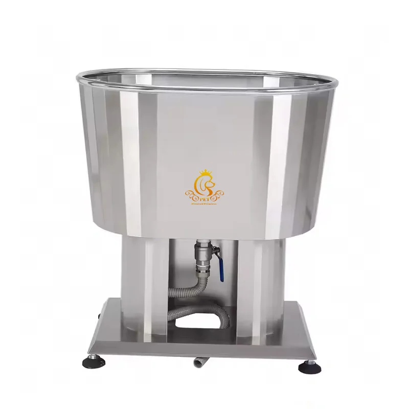 Stainless Steel  Dog Washing Bathtub Massage Bathing Tub Dog And Cat Grooming Bathtub With Cleansing Function
