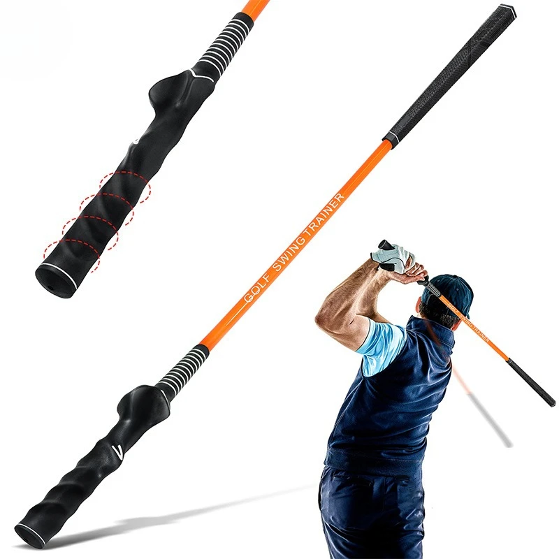

Golf Swing Trainer Dual Grip Practice Stick Posture Correction Training Aid