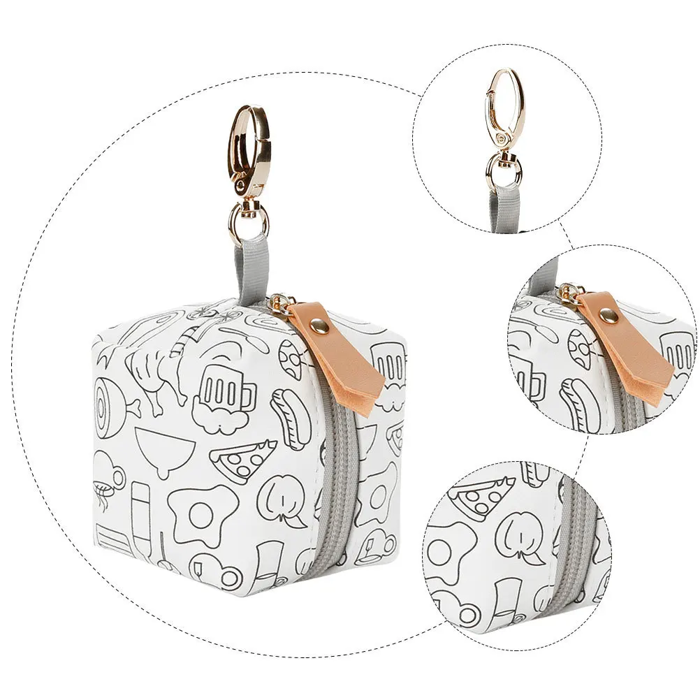 

Lightweight Baby Pacifier Case Premium Material Reusable Zipper Design for Home Travel Pacifier Holder Storage Bag