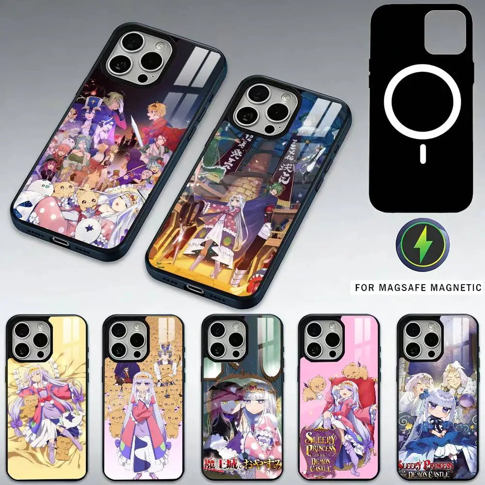 

S-sleepy princess in the demon C-castle Phone Case For iPhone17,16,15,14,13,12,11 Plus,Pro Max Mag For Magsafe Wireless Charging