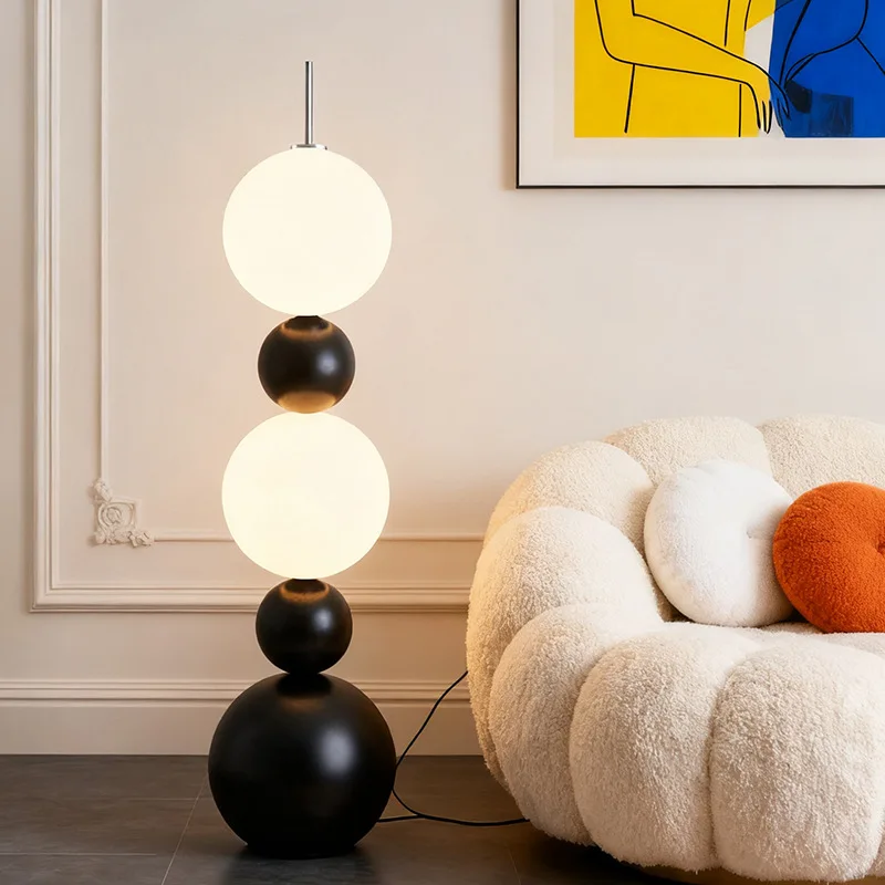 

Living room gourd floor lamp sofa next to Zhongshan lamp cafe bedroom