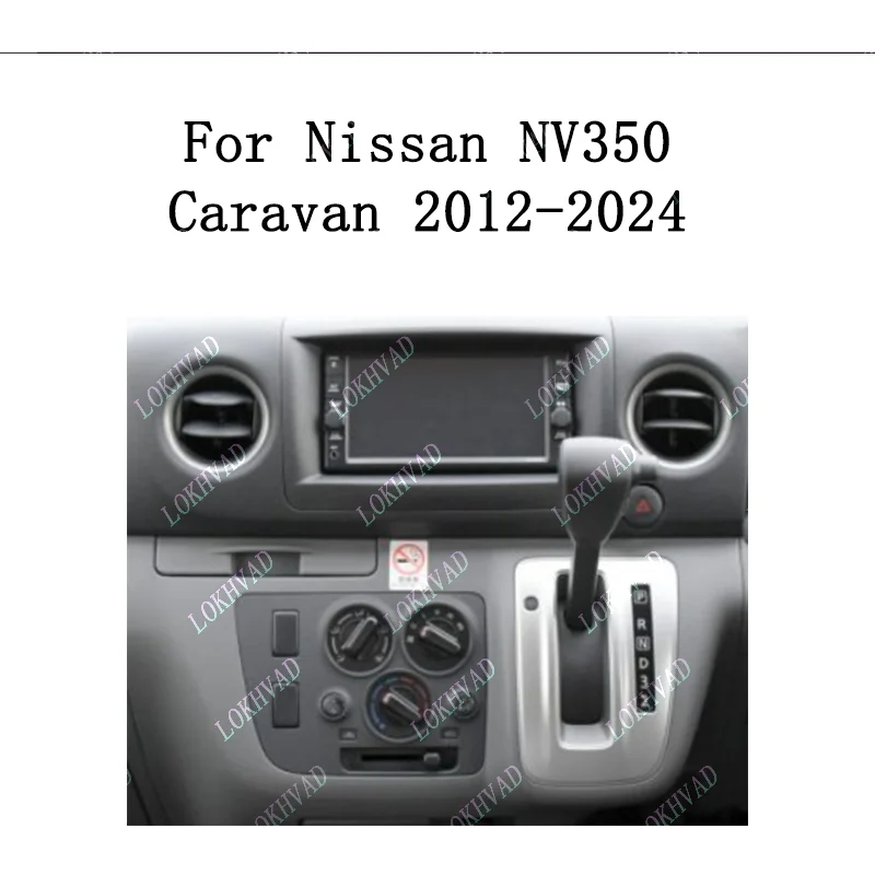 9 Inch Car Frame Fascia Adapter Android Radio Dash Fitting Panel Kit For 2012-2024 Nissan NV350 Caravan
