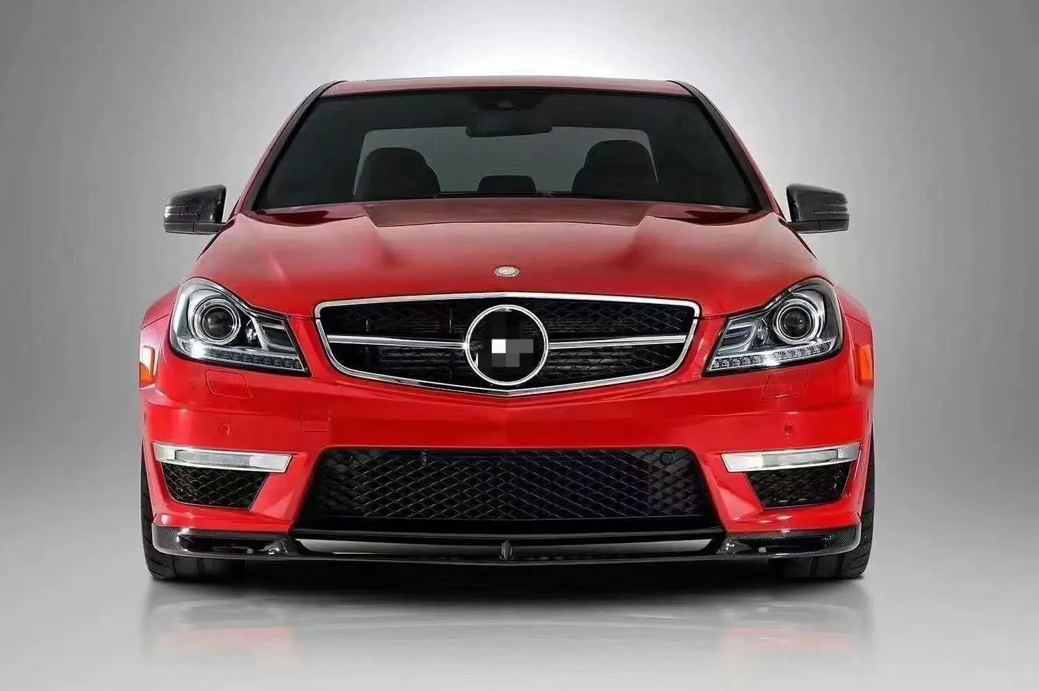 Full Car Body Kit for Mercedes benz C class  W204 C200 C260 C300 2008-2014 upgrade to C63 AMG