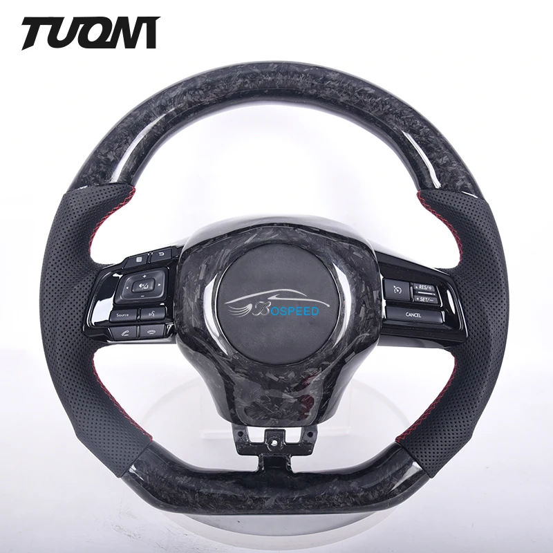 

For Subaru WRX STI Impreza BRZ XV GC8 WAX Levorg GRB B4 GRF Sports Racing Cars Forged Carbon Fiber Led Steering Wheel