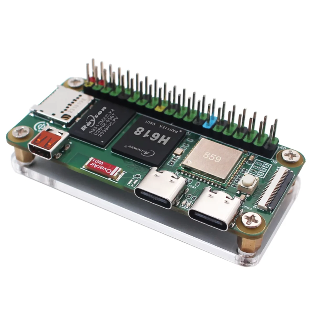 Placa de desenvolvimento de mini PC GFR5-For Walnut Pi ZeroW 2GB