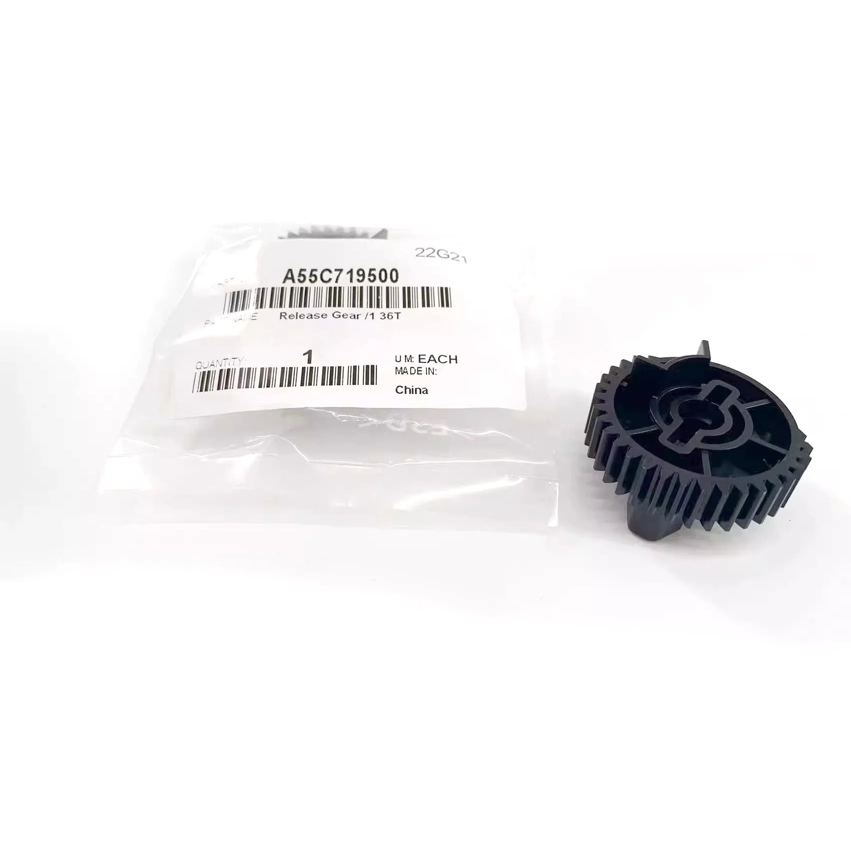 A55C719500 Original New Release Gear /1 36T for Konica Minolta PF707 PF711