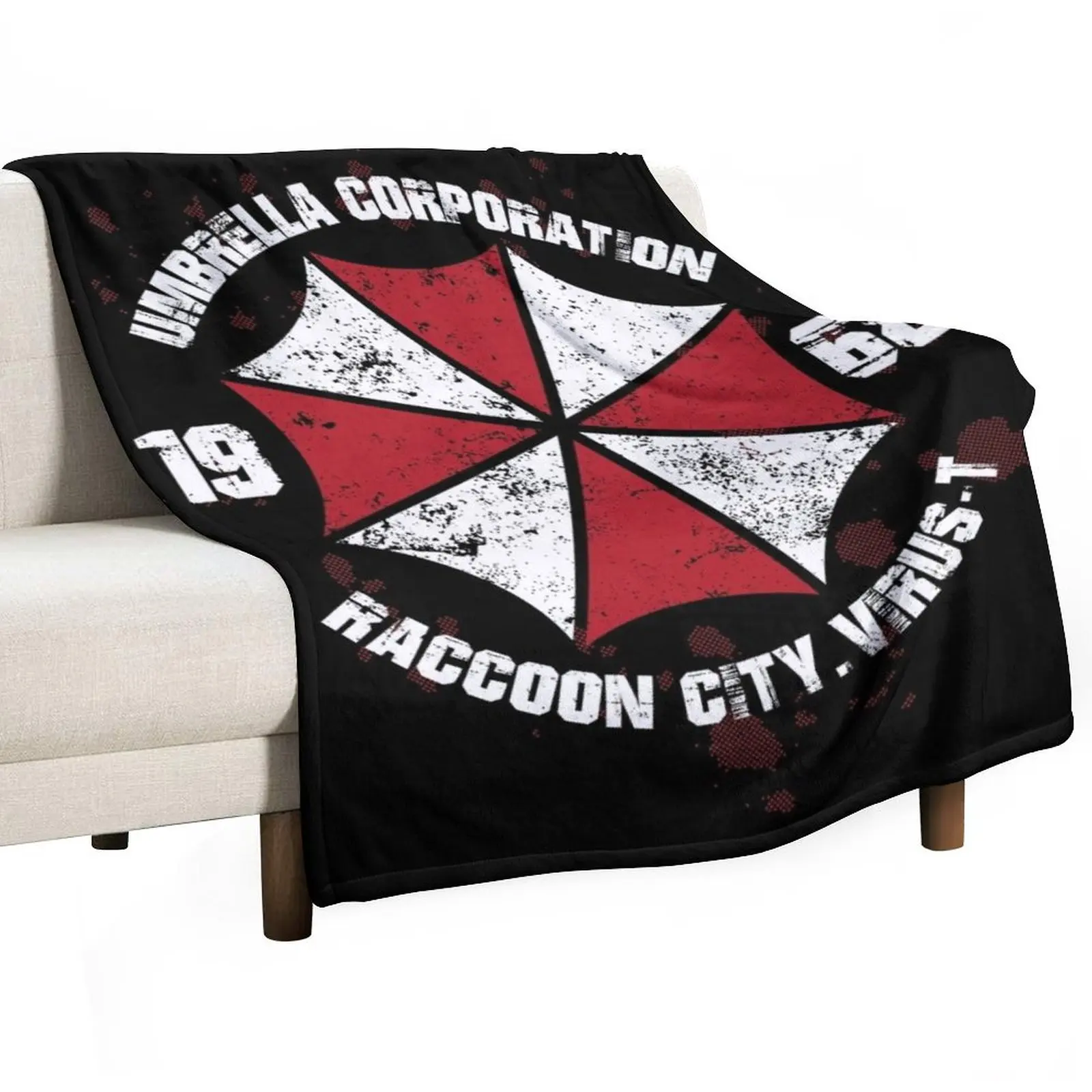 Umbrella Corporation Throw Blanket Sofa Quilt Decorative Throw Thins Blankets