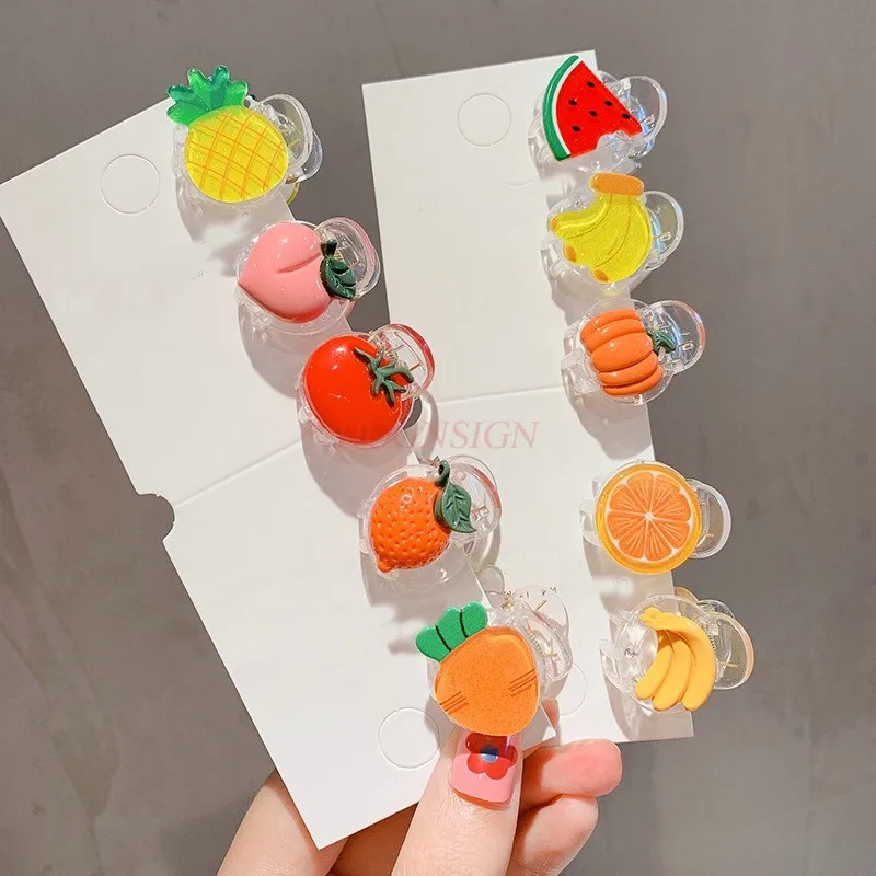 Simple Fruit Small Hairpin Girl Sweet Hairpin Small Grip Headwear