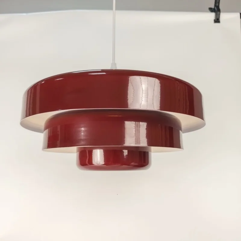 

Retro LED Ceiling Chandelier Orange Pendant Lamp Dining Room Restaurant Home Decor Lighting for Cafe Bar Hanging Lights