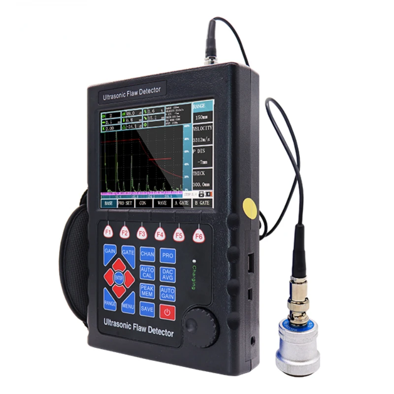 Portable Ultrasonic Flaw Detector Digital Flaw Detector Automated Display Precise Flaw Location Measuring Range 0-10000mm