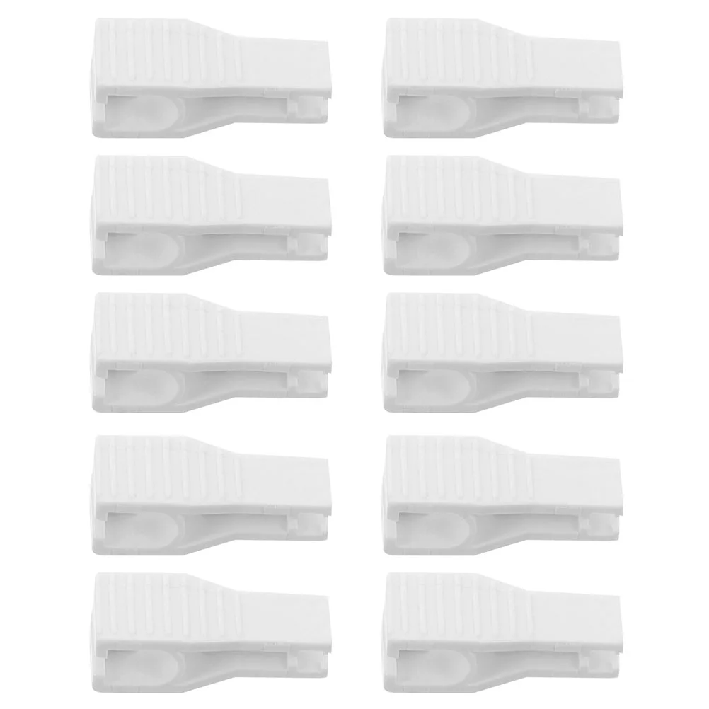 20 Pcs Car Fuse Insert Removal Clip Extraction Tools Accessory Automotive White Puller