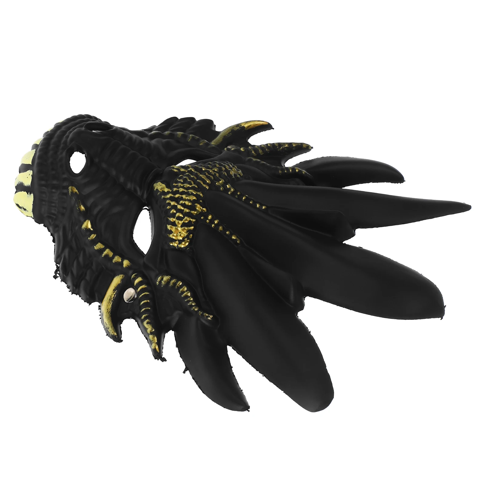 

Dragon Head Mask The Dinosaur Masks for Kids Pu Costume Face Woman
