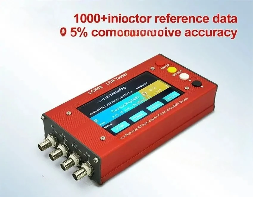 Common Rail Injector Pump Nozzle High-precision Resistance Capacitance Inductance LCR Bridge Tester 9V-12V